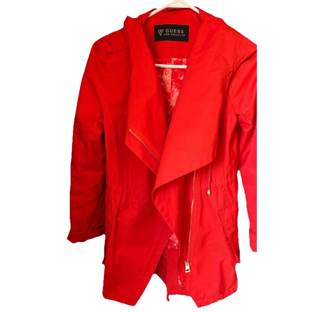 Guess Red Utility Jacket